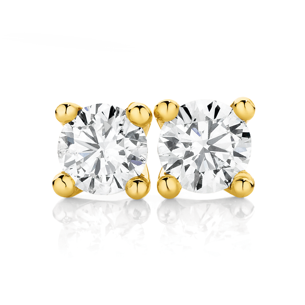 Reinvented Vintage Opal Pearl Diamond & Sapphire Earrings 18ct Gold –  Imperial Jewellery