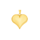 9ct Gold 20mm Puff Heart Pendant