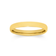 9ct Gold 3mm Comfort Fit Wedding Band