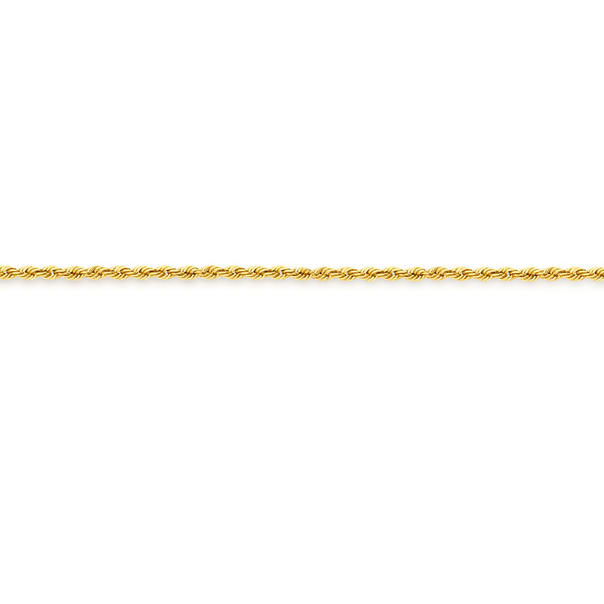 9ct Gold 45cm Rope Chain