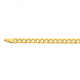 9ct Gold 45cm Solid Flat Curb Chain