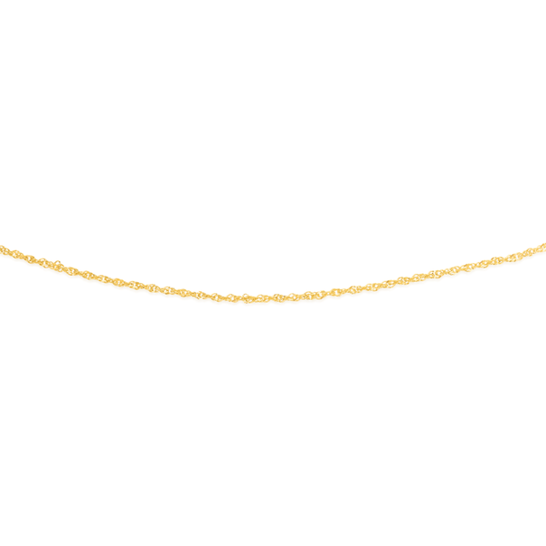 9ct Gold 45cm Solid Singapore Chain