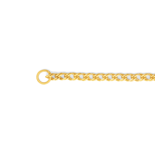 9ct Gold 50cm Solid Double Curb Chain