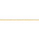 9ct Gold 50cm Solid Open Curb Chain