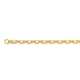 9ct Gold 55cm Oval Belcher Chain