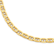 9ct Gold 55cm Solid Marine Chain