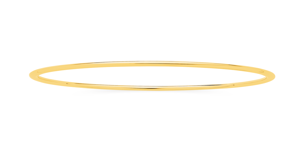 9ct Gold 65mm Solid Golf Bangle Angus & Coote