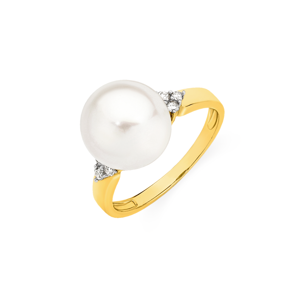 235-GR3715 - 22K Gold Women's Ring With Pearl | Gold rings jewelry, Mens  gold jewelry, Women rings