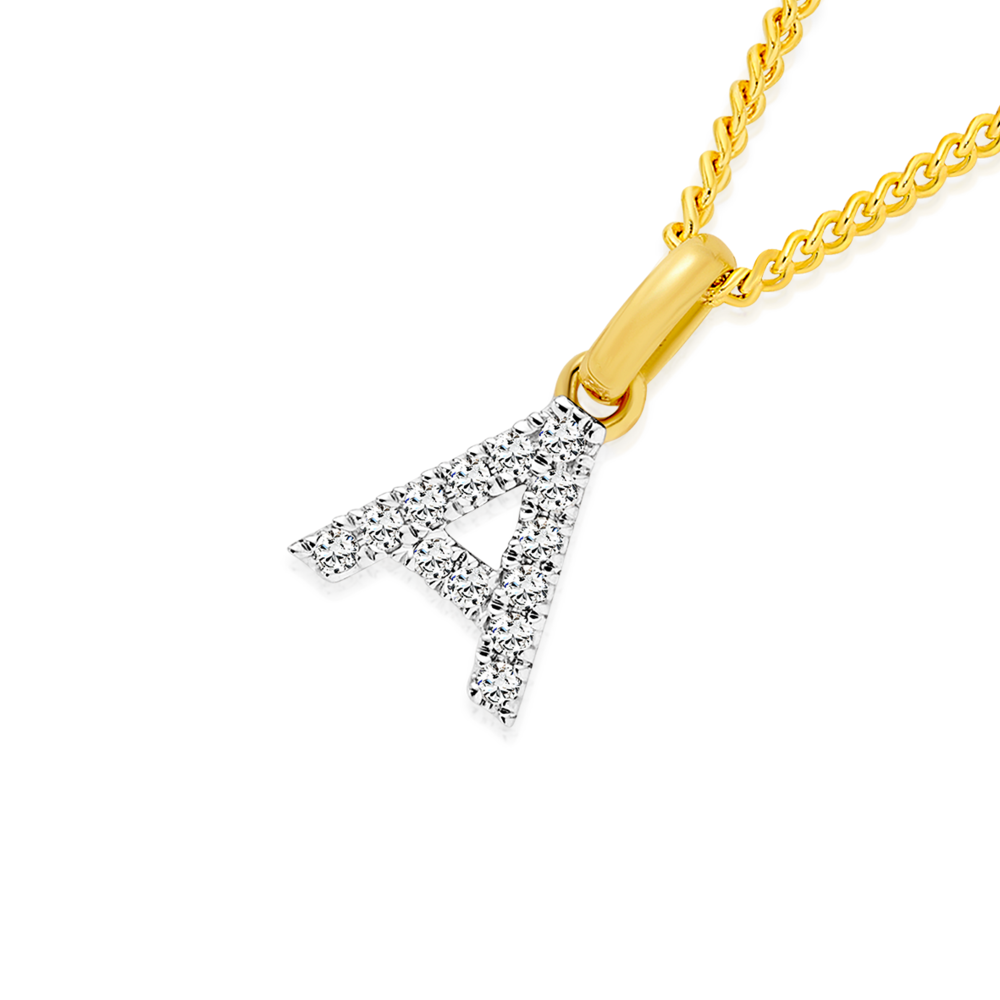 Personalised Diamond Initial Jewellery Gifts | Armans Fine Jewellery