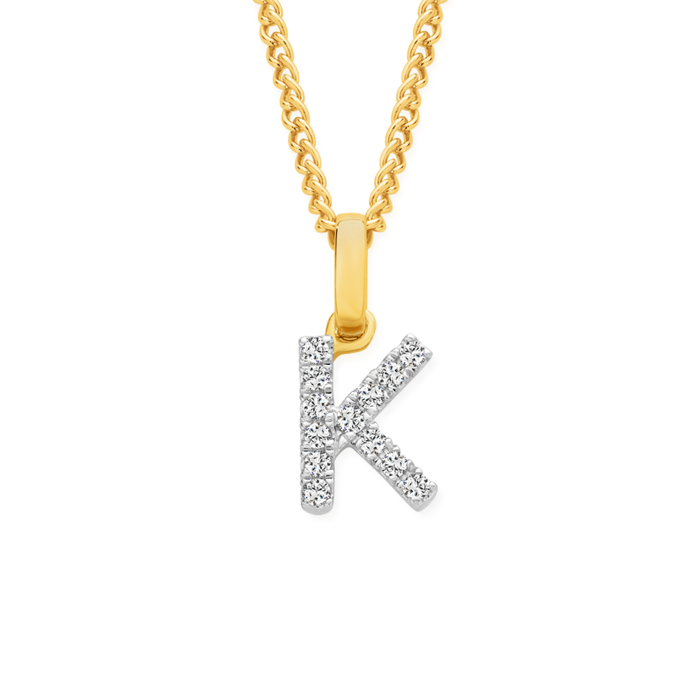Sterling Silver Tiffany & Co. Large K Necklace | villagejewelersltd