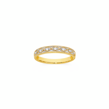 9ct Gold Diamond Swirl Band $649 ($1299) + more up to 50% off Angus & Coote September Sale