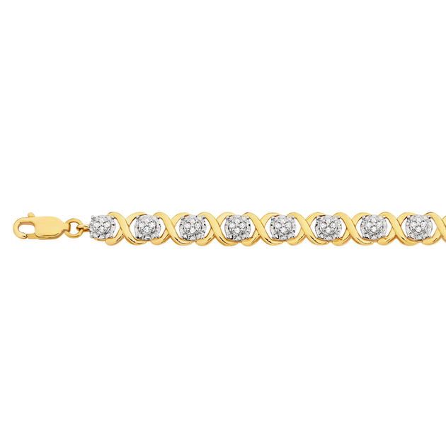 Xoxo diamond bracelet Clearance