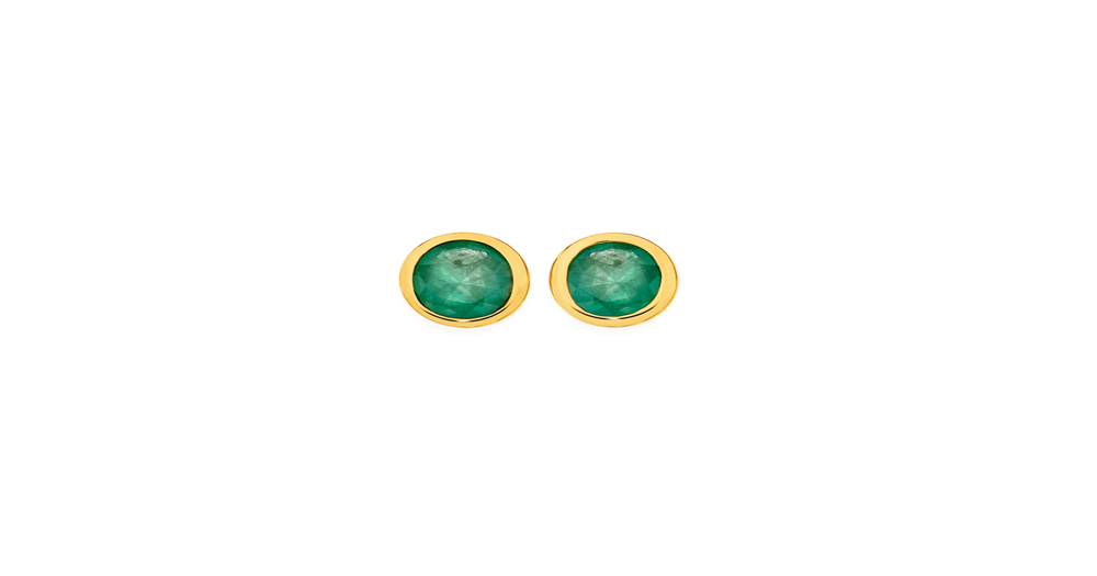 Emerald earrings angus and coote Clearance