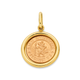 9ct Gold St Christopher Medallion Pendant