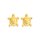 9ct Gold Turtle Stud Earrings