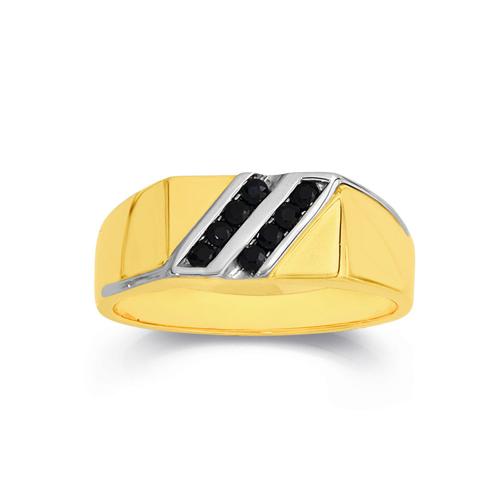 Black sapphire ring – Karen Johnson Design