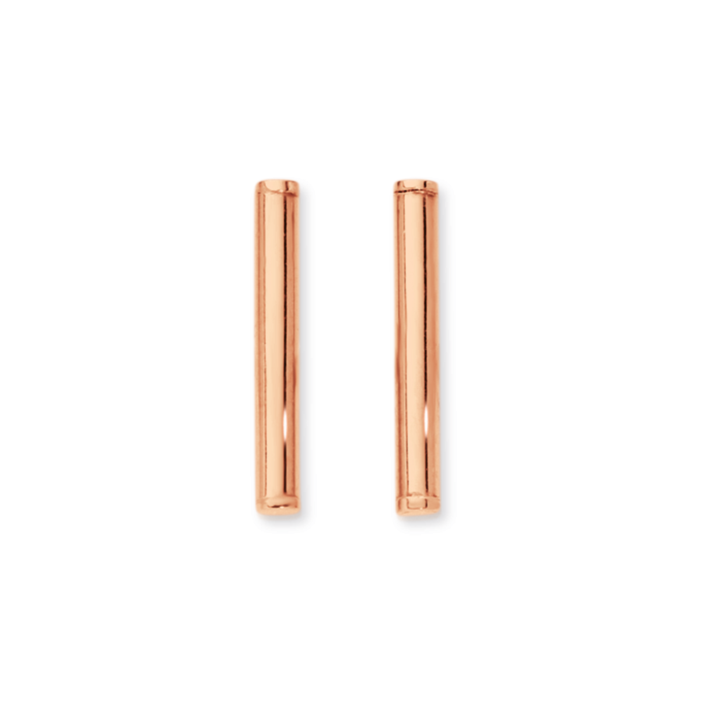 9ct Gold Bar Stud Earrings Earrings Angus and Coote
