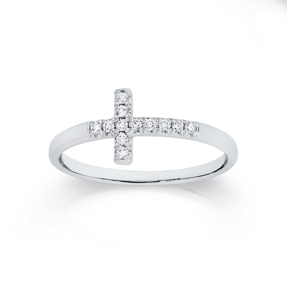 Stylish Criss Cross Infinity Silver Couple Rings – Jewllery Design