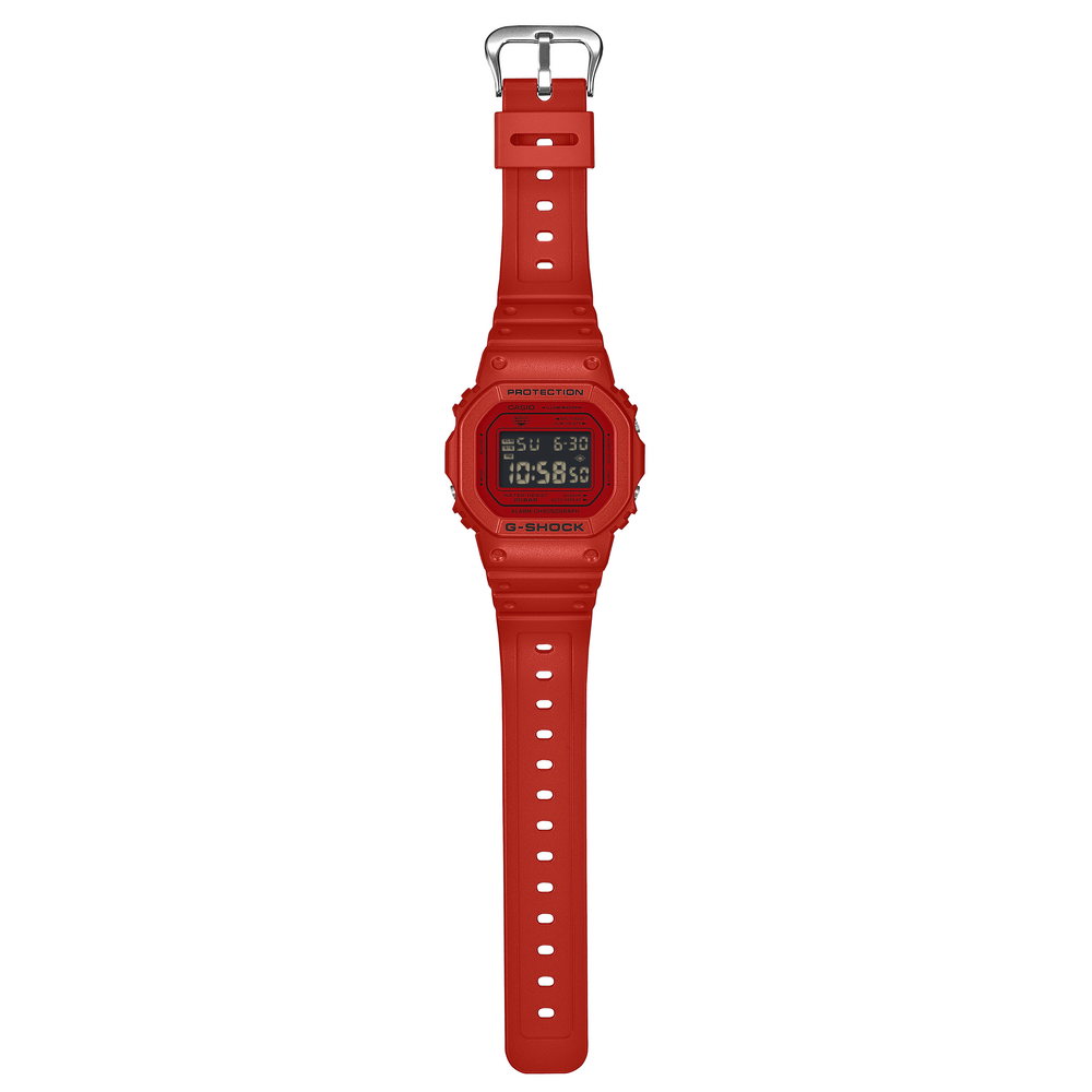Casio G-shock Dw5600rrb-4d in Red | Angus & Coote