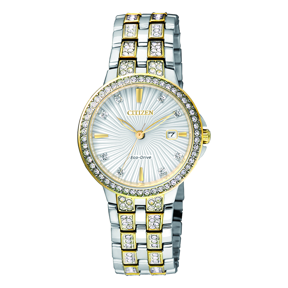 Citizen Eco-drive Ladies Watch in Silver | Angus & Coote