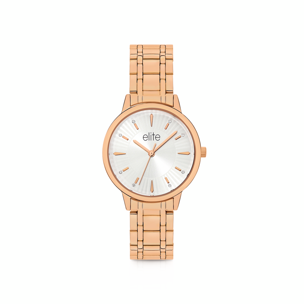 Elite Ladies Elle Watch in Gold | Angus & Coote display picture 2