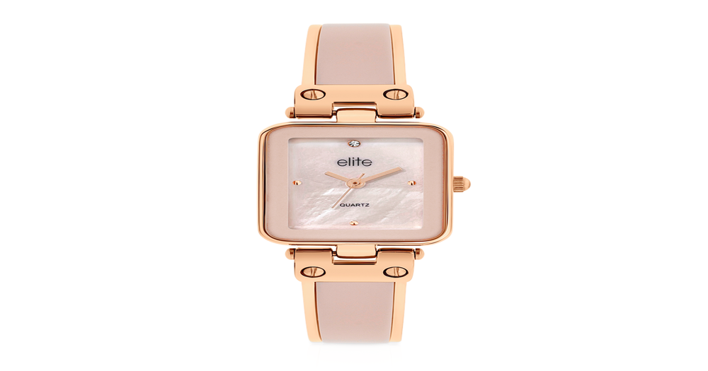 Elite Ladies Watch in Rose Angus & Coote