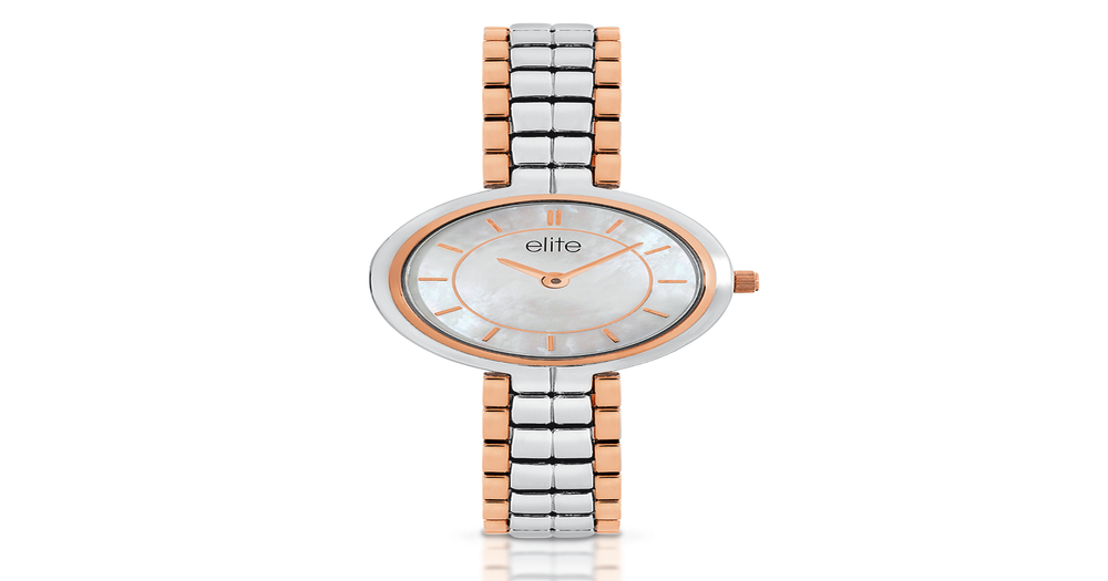 Elite Ladies Watch in Silver Angus & Coote