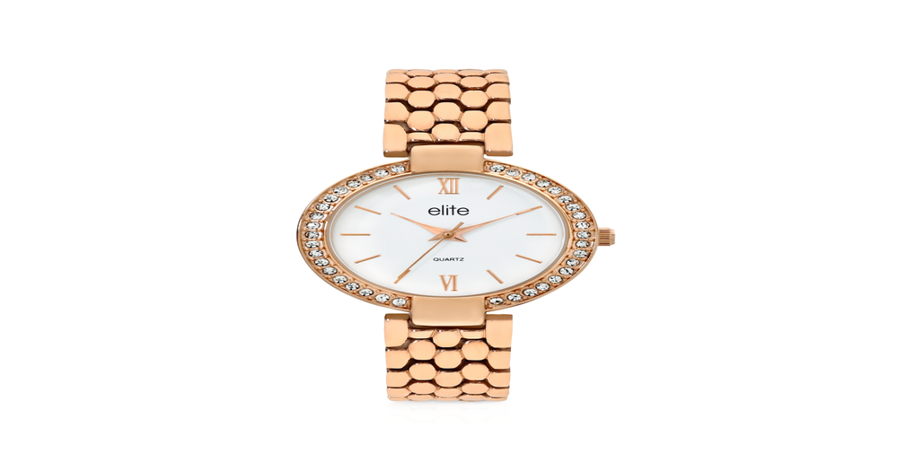 Elite Ladies Watch in Rose Angus & Coote