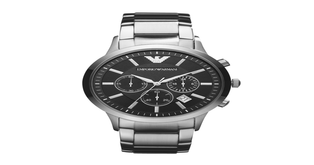 emporio armani renato men's watch