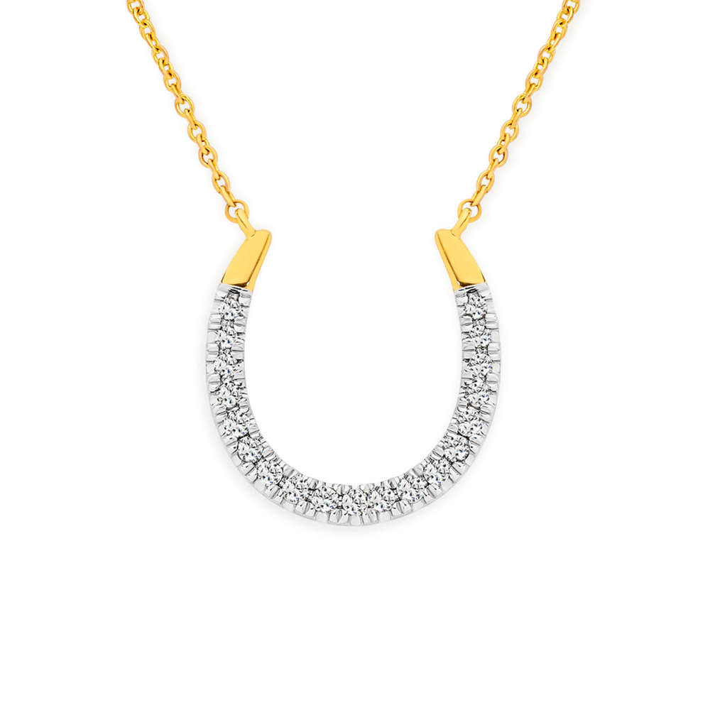 Antique Diamond Horseshoe Necklace – Ashley Zhang Jewelry