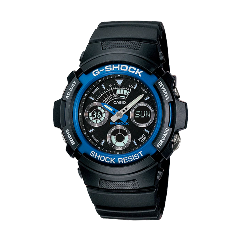 CASIO G-SHOCK クロノグラフ ブラック CASIO G-Shock Analog-Digital 'Black' GA-900A-1A9