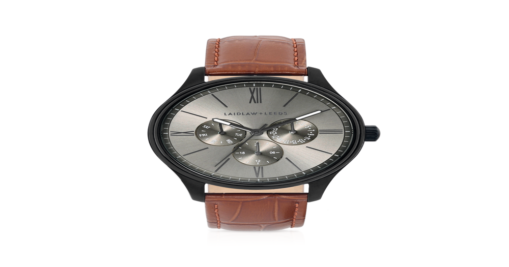 Laidlaw + Leeds Men's Watch in Black Angus & Coote