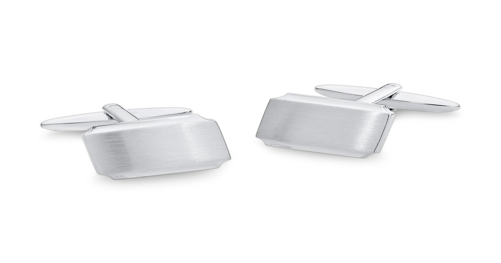 Laidlaw + Leeds Stainless Steel Cufflinks Angus & Coote