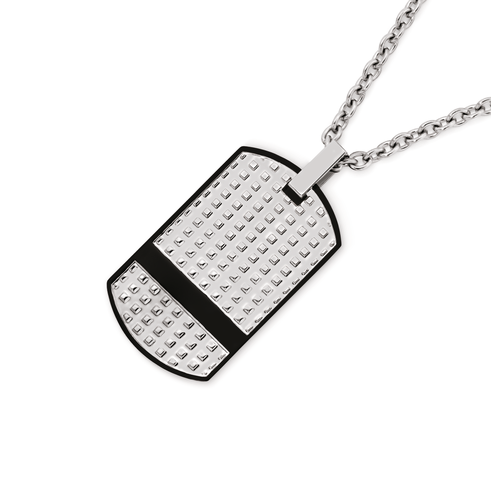 Steel Dog tag | Pendants | Angus and Coote