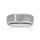 M+Y Tungsten Carbide Grey Matte Ring