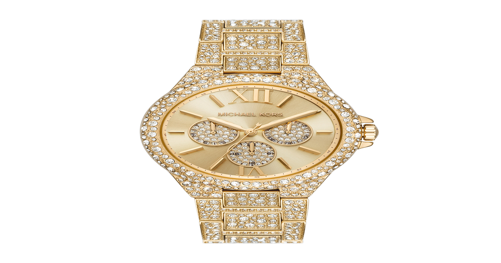 Michael Kors Camille Ladies Watch in Gold | Angus & Coote