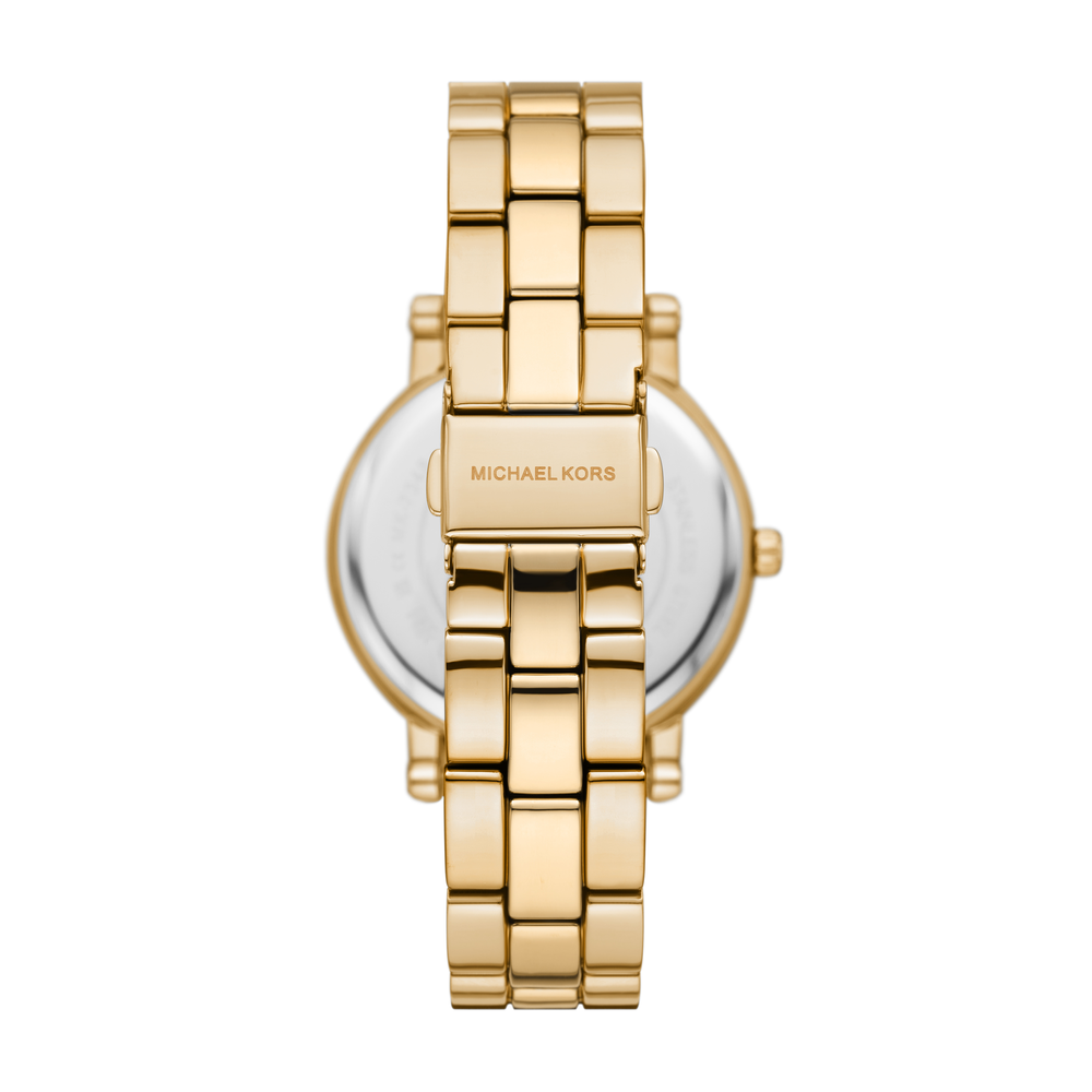 knee length dresses for ladies Michael Kors Women's Petite Lexington Watch, Silver main image 1