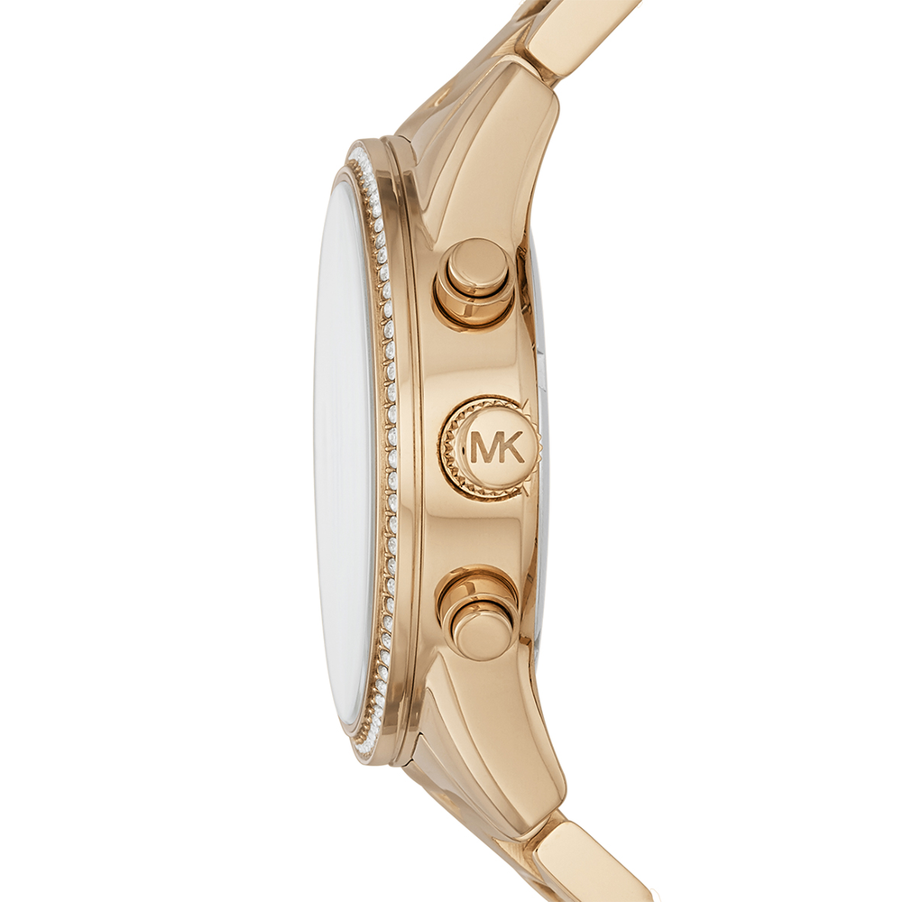 Michael Kors Ritz Gold Tone Chronograph 