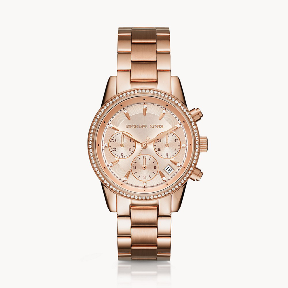 Michael Kors Ritz Rose Gold Tone 