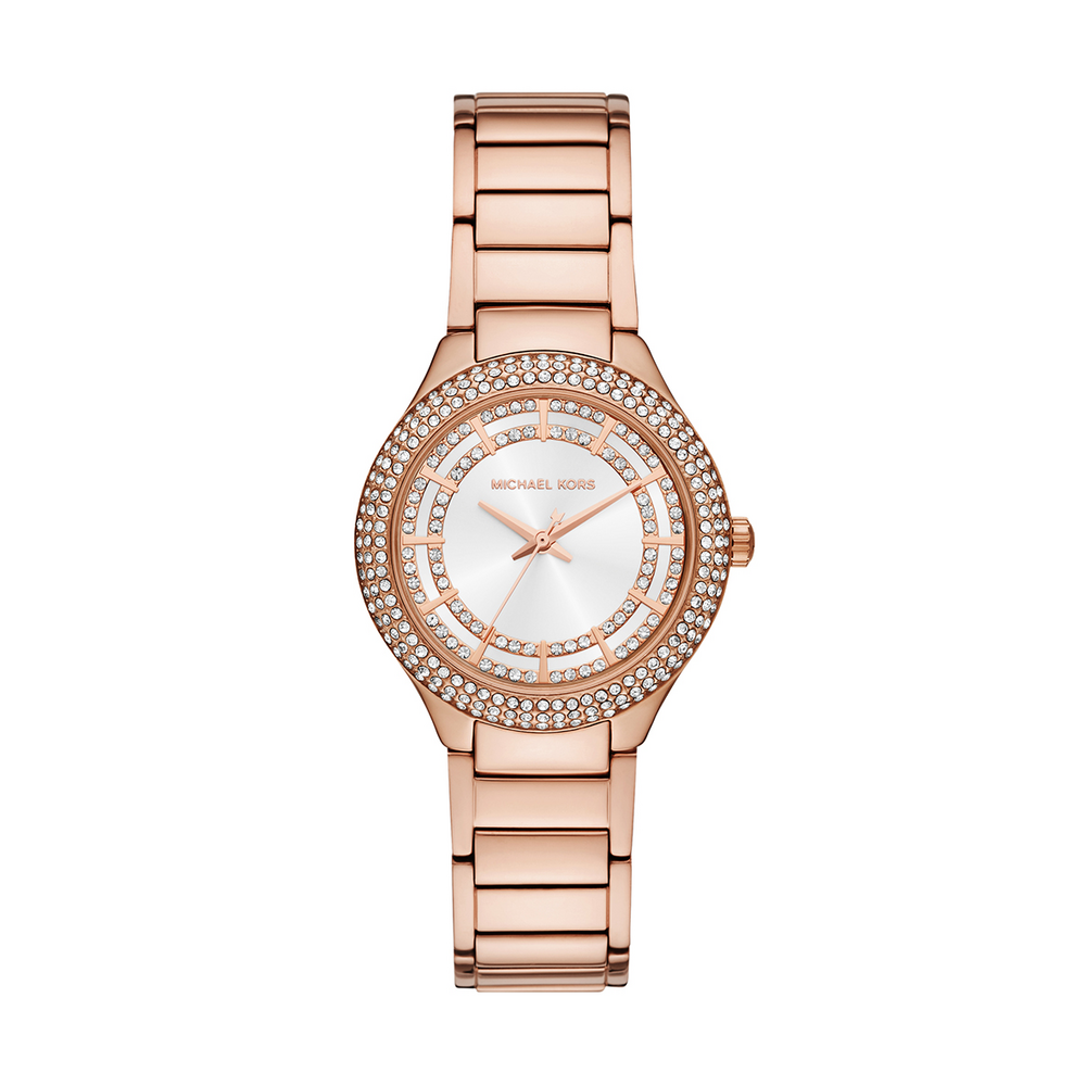 Michael Kors Pyper Ladies Watch in Rose | Angus & Coote display picture 1