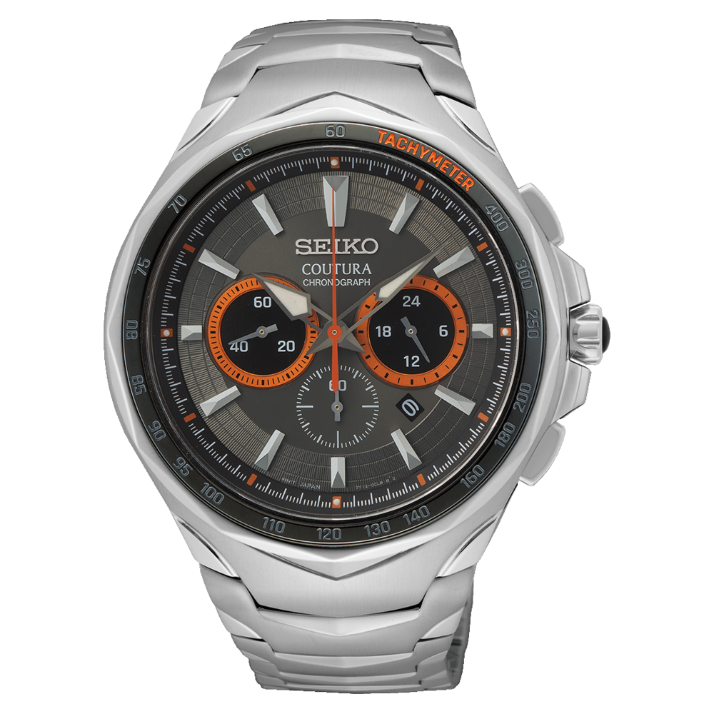 Seiko Coutura Men's Watch in Silver | Angus & Coote