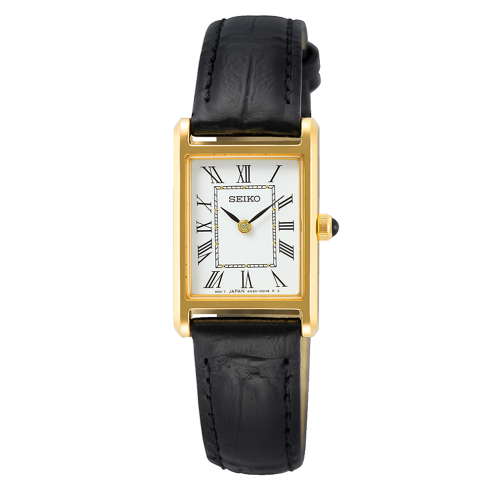 Seiko Ladies Watch in Black | Angus & Coote