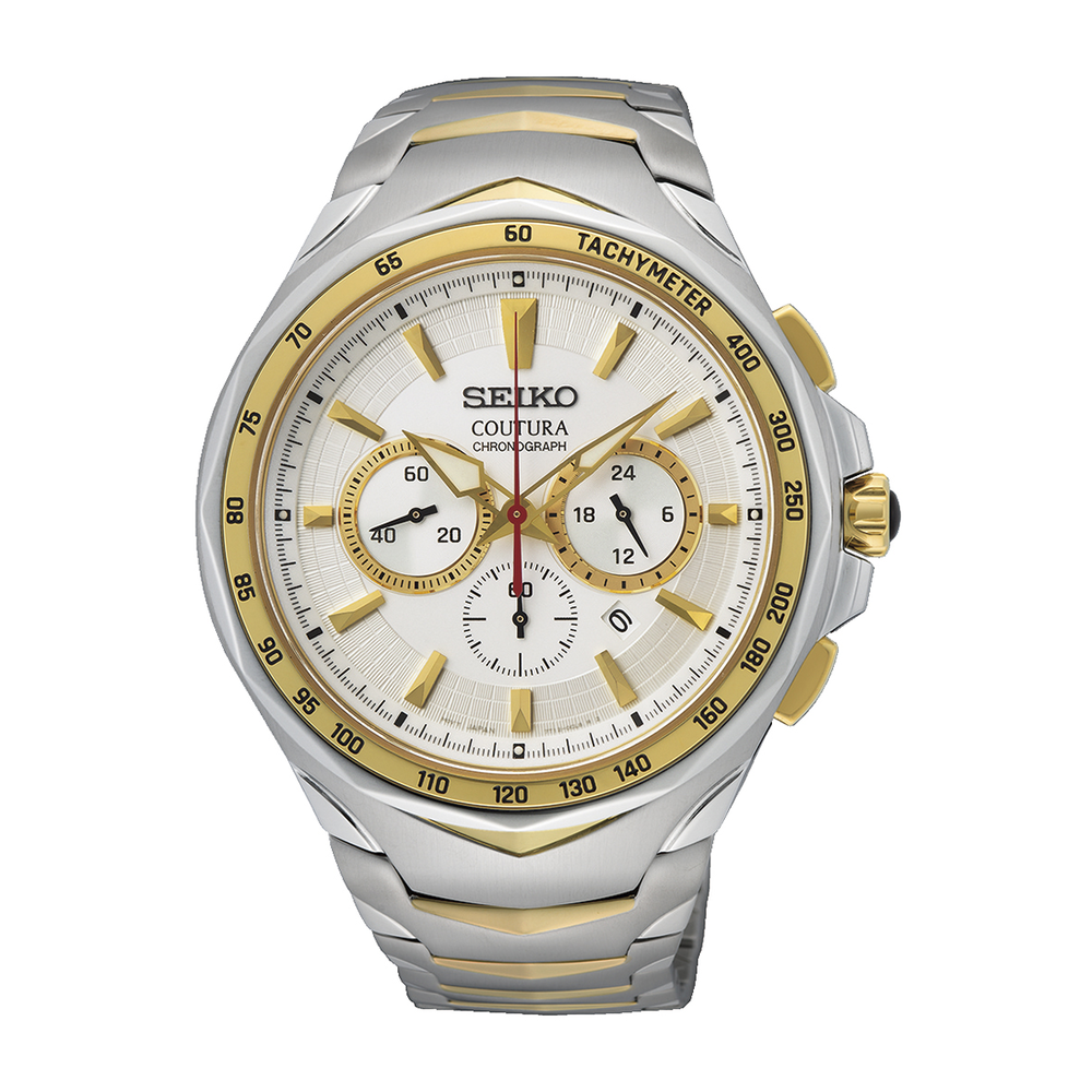 Seiko Men's Coutura Watch in Silver | Angus & Coote