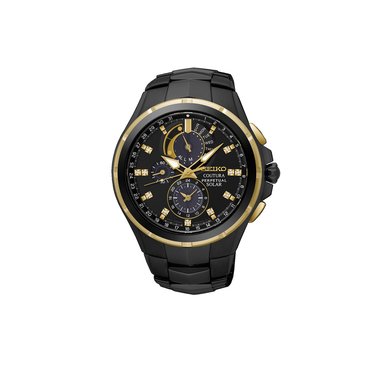 Seiko Men's Coutura Watch in Gold | Angus & Coote