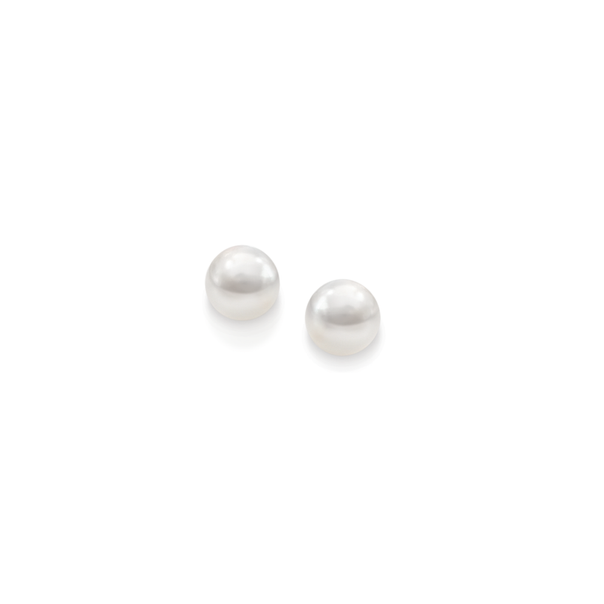 Silver 5-5.5mm Near Round Cultured Freshwater Pearl