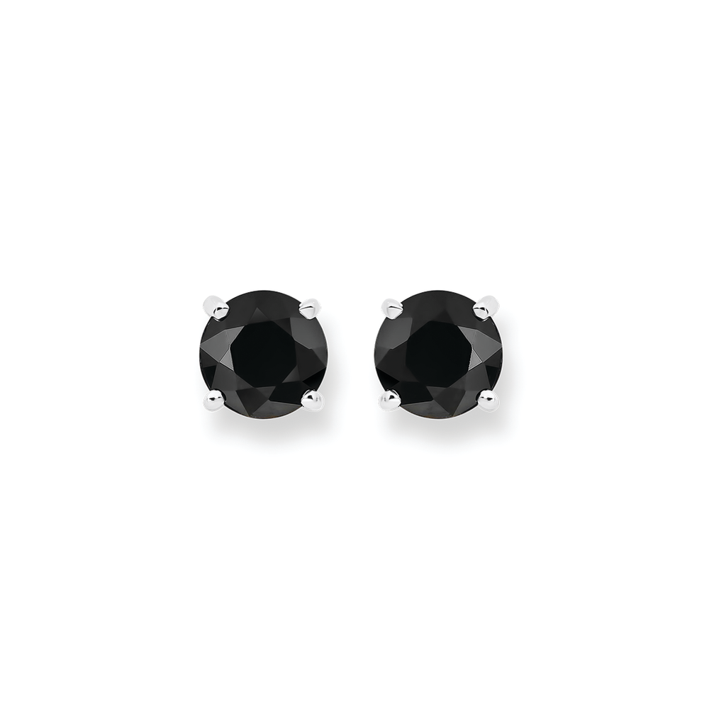 Black Onyx and Gold Stud Earrings – Anne Waddell Jewelry