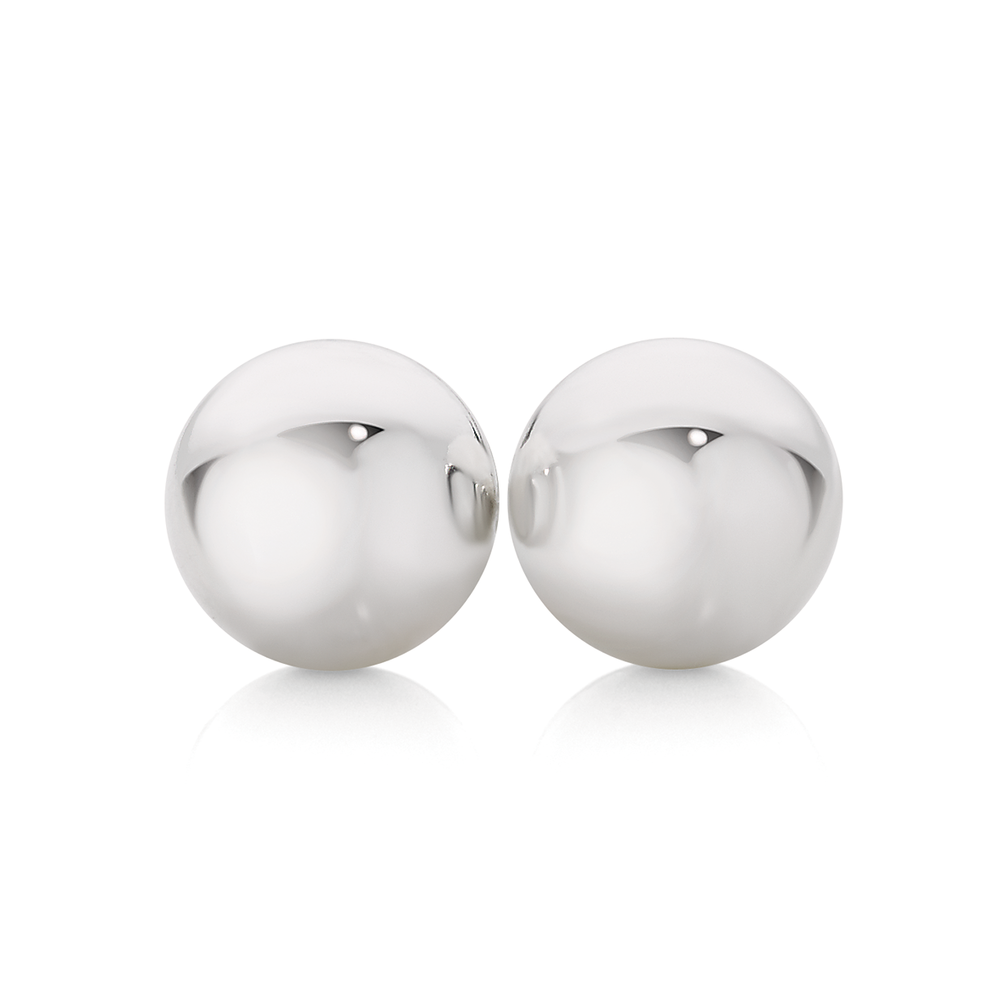 Surgical Stainless Steel Round Ball Ear Studs Earrings 5 Pair Set Assorted  Sizes For Men Women - Walmart.com