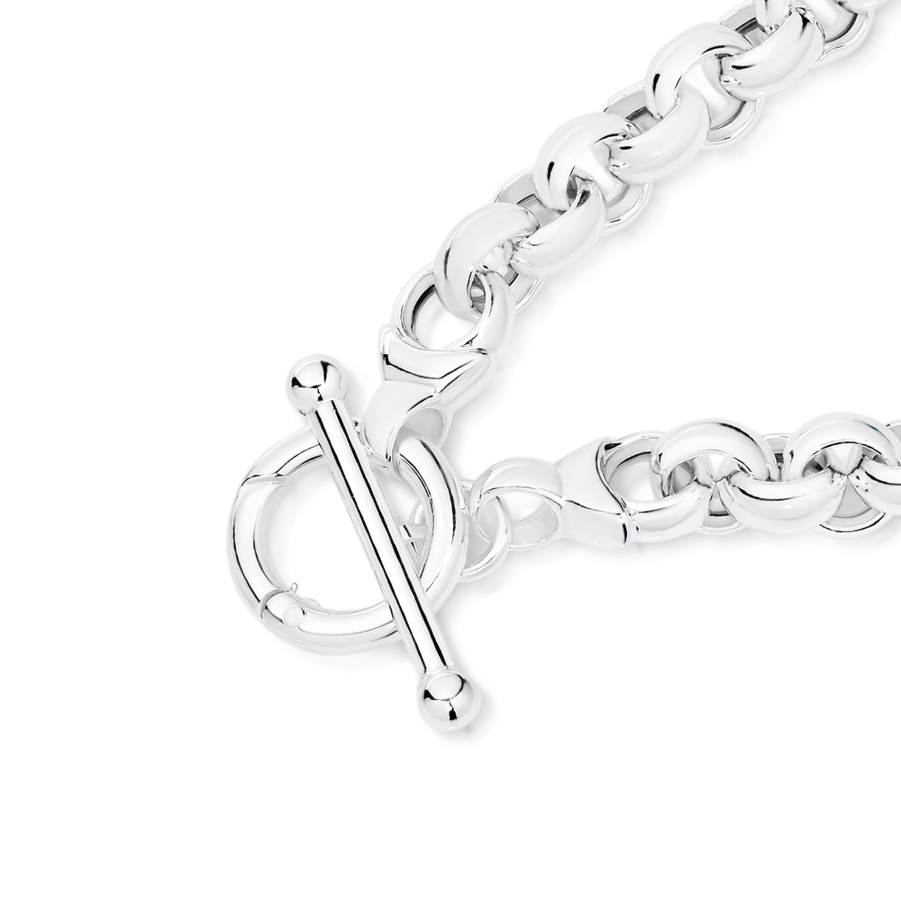 Silver Belcher FOB Necklet | Necklaces 
