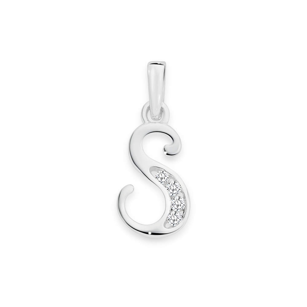 Freshwater Pearl Initial Necklace - BlackSugar Jewelry Shop