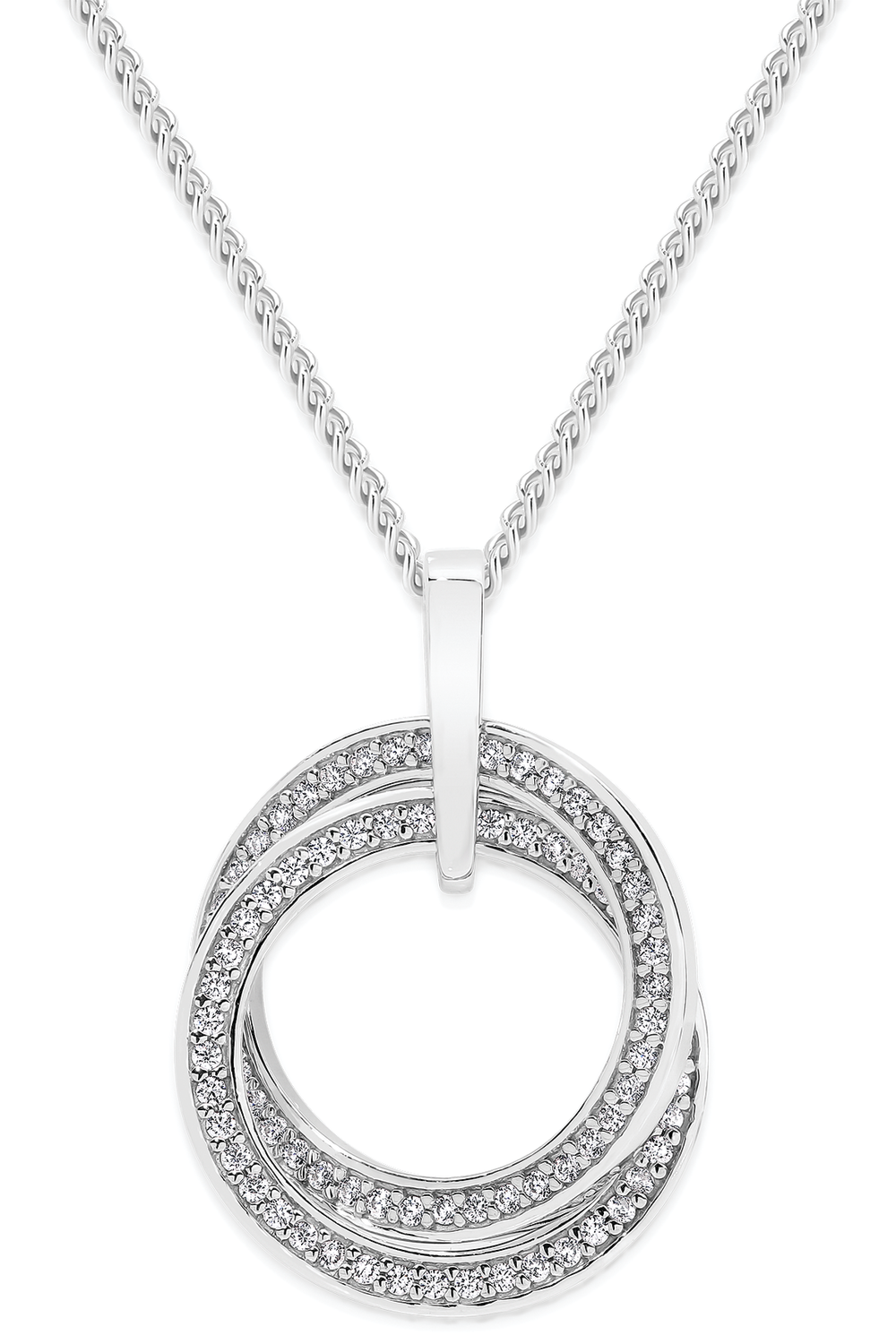Diamond Circle Link Necklace – Reis-Nichols Jewelers